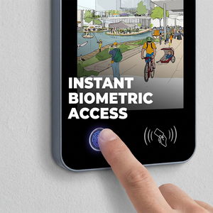 2026 AI Biometric Access Control Multimedia Ad Display