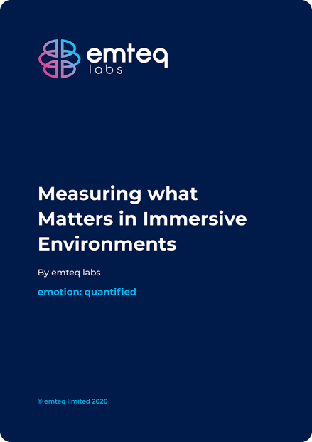 Measuring What Matters in Immersive Environments whitepaper preview