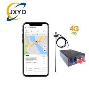 4G GPS Tracker with Fuel Level Sensor Remote Fuel Monitoring Anti Theft Tracking